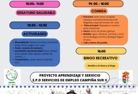 Celebración del "Día del Mayor" en Maguilla